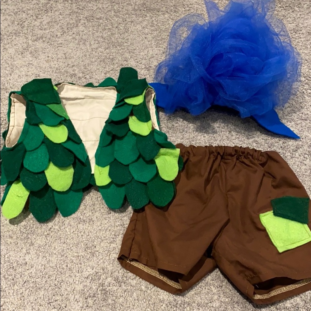 Trolls Branch Costume Baby Sz 3 to 6 months